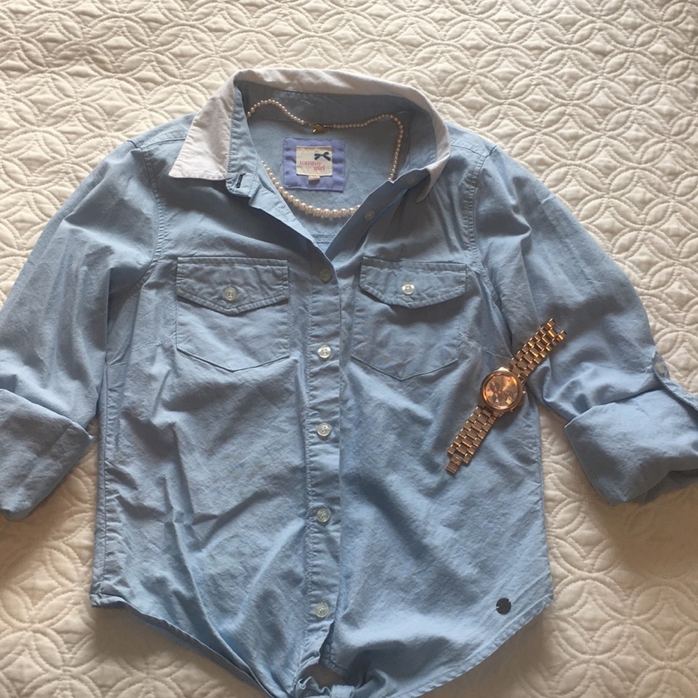 Button up top
